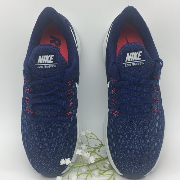 WMNS NIKE AIR ZOOM PEGASUS 35 blue void/ghost aqua - Picture 3 of 8
